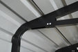 Steel Carport 12 x 20 x 7 ft. Galvanized Black/Charcoal, Snow Rated (35 PSF)