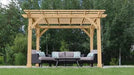 Yardistry Meridian Pergola with Premium Cedar Lumber (10 ft. x 12 ft.)