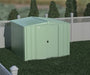 Arrow Classic Steel Storage Shed, 8x8, Sage Green