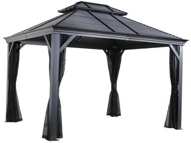 Sojag Mykonos II Double Roof Gazebo 10 x 14 ft
