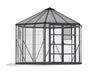 Canopia by Palram Oasis 12 ft. Greenhouse Kit - Grey Structure & Hybrid Panels