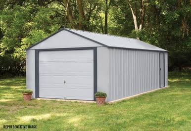 Arrow Murryhill 14 x 21 Garage, Steel Storage Building, Prefab Storage Shed