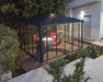 Canopia by Palram Ledro Gazebo 12 x 12 w/screen doors GRAY/BRNZ