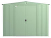 Arrow Classic Steel Storage Shed, 8x8, Sage Green