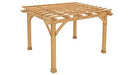 Yardistry Meridian Pergola with Premium Cedar Lumber (10 ft. x 12 ft.)
