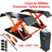 Pneumatic Scissor Lift | 8000 lbs Lift Cap.| Katool KT-X80