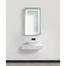 Krugg Svange 24″ X 42″ LED Medicine Cabinet  with Dimmer & Defogger LEFT HINGE SVANGE2442L