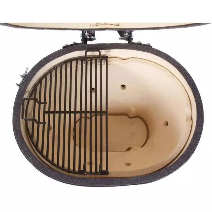 Primo Oval Junior 200 Ceramic Charcoal Grill PGCJRH (Grill Only)