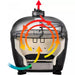 Primo Oval Junior 200 Ceramic Charcoal Grill PGCJRH (Grill Only)
