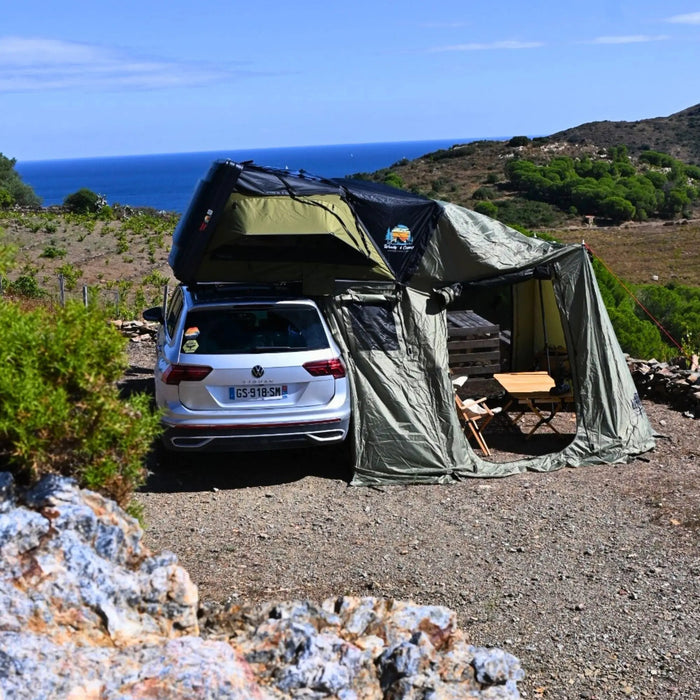 Tente de toit Coque rigide 2-3 personnes - Woody’s Camp