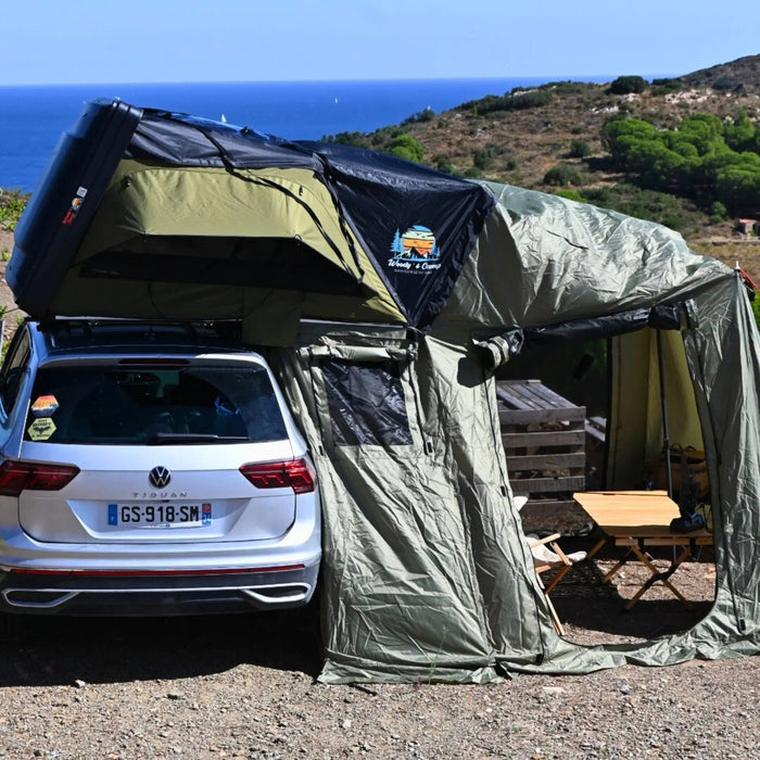 Tente de toit Coque rigide 2-3 personnes - Woody’s Camp