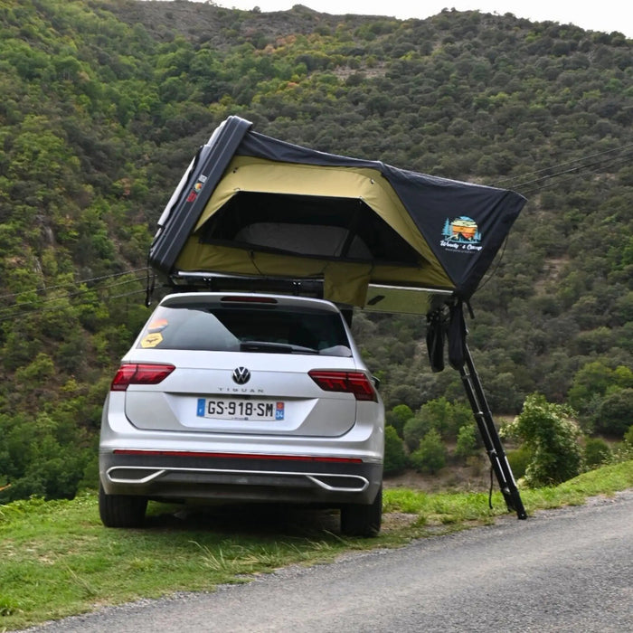 Tente de toit Coque rigide 2-3 personnes - Woody’s Camp
