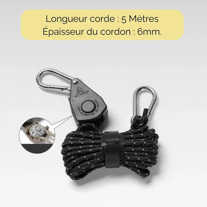 Kit Survie 72H++ EXPÉDITION–Équipement Complet pour 4 Personnes Woody’s Camp