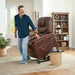 UltraComfort UC476 Marbella Medium Zero Gravity Powered Lift Recliner Chair Sutton