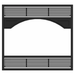 Ventis Rustic Style Faceplate for ME300 Wood Burning Fireplace - VBA1520